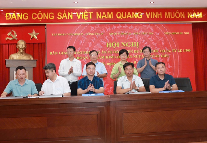 Bàn giao hồ sơ phương án, vị trí tuyến đường Quốc lộ 1A, tỷ lệ 1/500- Ảnh 6.