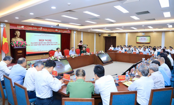 Tổng Bí thư, Chủ tịch nước Tô Lâm tiếp xúc cử tri Hà Nội- Ảnh 3.