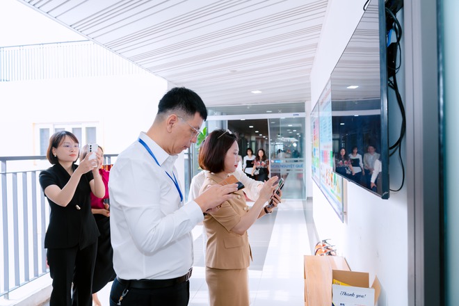 Phường Bồ Đề tiên phong chuyển đổi số trong xây dựng trường mầm non chất lượng cao, xanh - an toàn - hạnh phúc- Ảnh 1.
