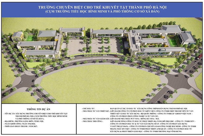 Khởi công xây dựng Trường chuyên biệt cho trẻ khuyết tật thành phố Hà Nội- Ảnh 4.