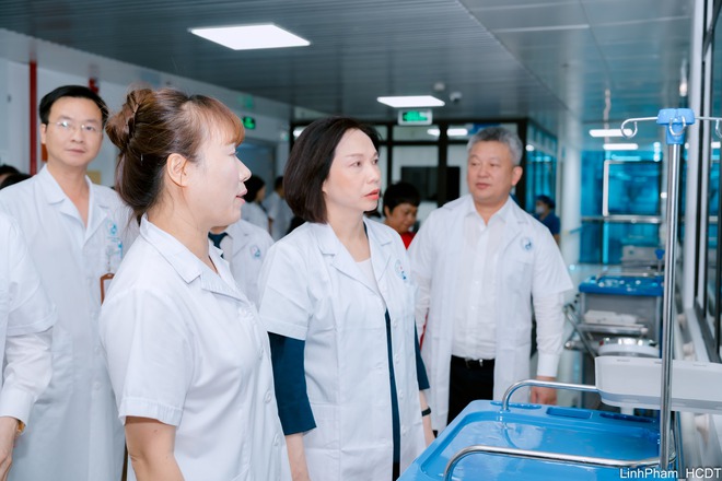 Khánh thành dự án nâng cấp Bệnh viện Đa khoa Hòe Nhai- Ảnh 7.