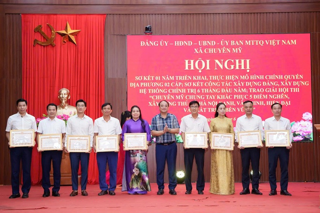 Chuyên Mỹ: Nhiều đổi thay sau 1 năm triển khai, thực hiện mô hình chính quyền địa phương hai cấp- Ảnh 10.