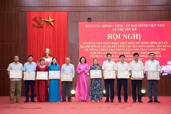 Chuyên Mỹ: Nhiều đổi thay sau 1 năm triển khai, thực hiện mô hình chính quyền địa phương hai cấp- Ảnh 9.