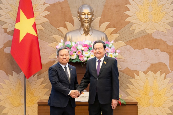 Chủ tịch Quốc hội Trần Thanh Mẫn tiếp Lãnh đạo các thành phố ASEAN- Ảnh 2.
