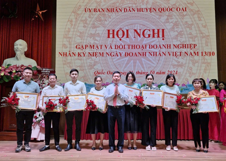 Huyện Quốc Oai: Đồng hành, kiến tạo, hỗ trợ doanh nghiệp trong sản xuất, kinh doanh- Ảnh 3.
