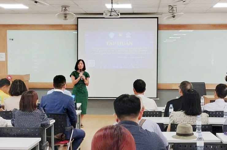 Tập huấn nâng cao kiến thức về sở hữu trí tuệ cho các doanh nghiệp Hà Nội- Ảnh 1.
