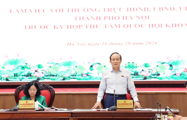 Tập trung hoàn thành sớm các văn bản triển khai đưa Luật Thủ đô vào cuộc sống- Ảnh 3.