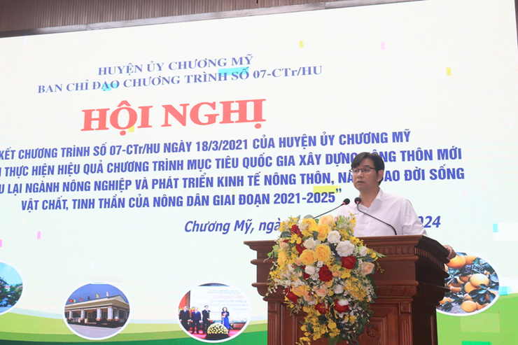 Huyện Chương Mỹ đầu tư hơn 1.600 tỷ đồng xây dựng nông thôn mới- Ảnh 3.