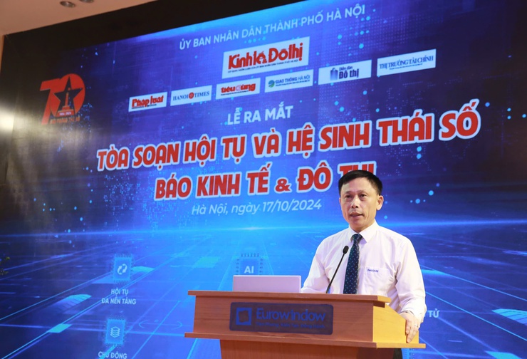 Báo Kinh tế và Đô thị ra mắt Tòa soạn Hội tụ và Hệ sinh thái số- Ảnh 1.