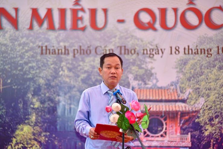 Triển lãm “Di tích Quốc gia đặc biệt Văn Miếu - Quốc Tử Giám” tại Cần Thơ- Ảnh 4.