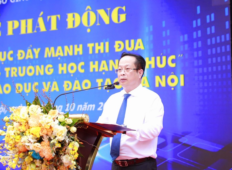 Hà Nội phát động thi đua xây dựng “Trường học hạnh phúc”- Ảnh 2.