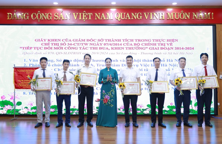 Ngành Lao động - Thương binh và Xã hội Thủ đô khen thưởng nhiều gương điển hình tiên tiến, “Người tốt, việc tốt”- Ảnh 6.