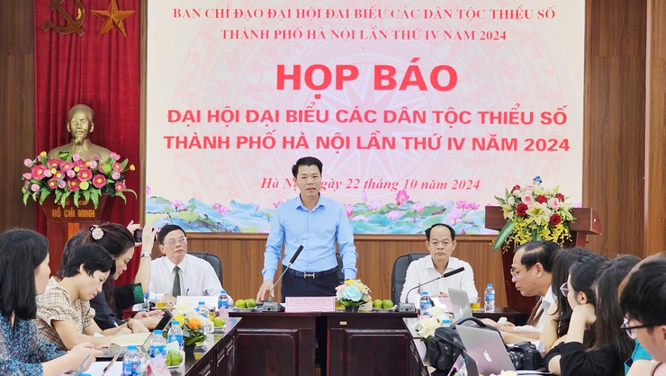 Đại hội đại biểu các dân tộc thiểu số thành phố Hà Nội lần thứ IV diễn ra trong tháng 11- Ảnh 1.