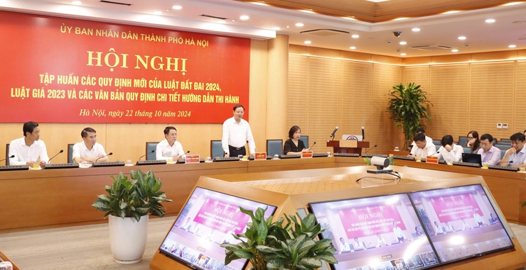 Hà Nội tập huấn triển khai thi hành Luật Đất đai 2024- Ảnh 4.