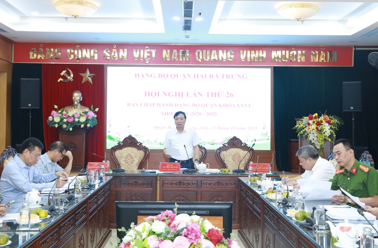 Quận Hai Bà Trưng: Rà soát, đánh giá, có giải pháp hoàn thành chỉ tiêu, kế hoạch năm 2024- Ảnh 2.