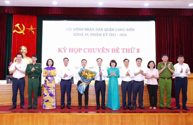 HĐND quận Long Biên thông qua 05 nghị quyết quan trọng tác động trực tiếp đến phát triển kinh tế - xã hội- Ảnh 5.