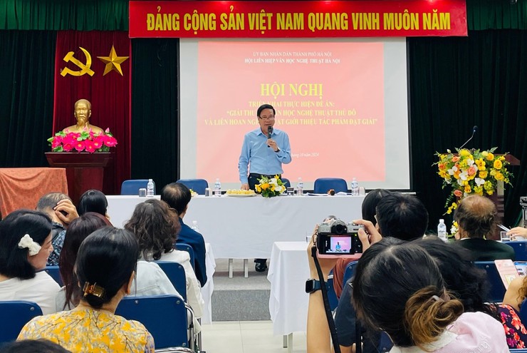 “Giải thưởng văn học nghệ thuật Thủ đô và Liên hoan nghệ thuật giới thiệu tác phẩm đạt giải” năm 2024: Tôn vinh và phát huy những giá trị văn hóa nghệ thuật tiêu biểu- Ảnh 2.