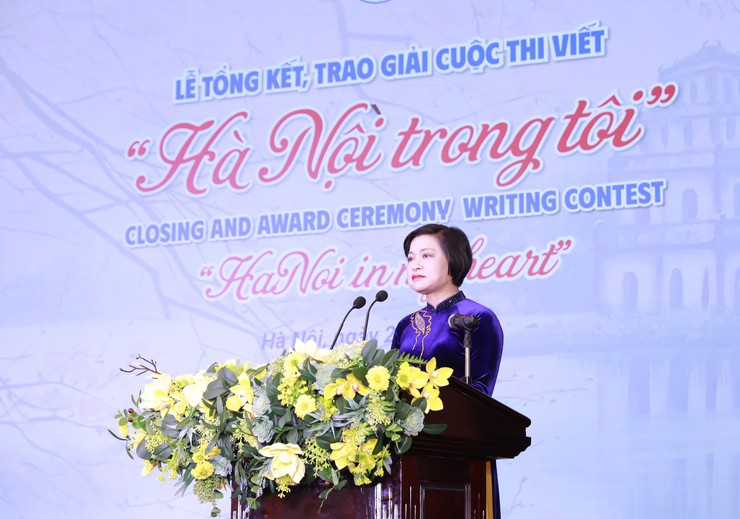 Trao giải Cuộc thi viết “Hà Nội trong tôi”- Ảnh 3.