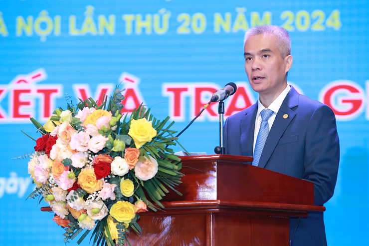 Trao Giải Cuộc thi sáng tạo dành cho thanh, thiếu niên và nhi đồng thành phố Hà Nội lần thứ 20 năm 2024- Ảnh 4.