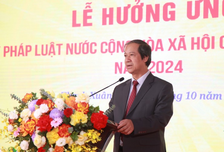 Quận Thanh Xuân hưởng ứng Ngày Pháp luật Việt Nam năm 2024- Ảnh 1.