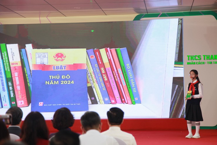 Quận Thanh Xuân hưởng ứng Ngày Pháp luật Việt Nam năm 2024- Ảnh 3.