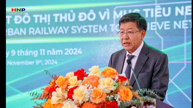 Hà Nội chính thức vận hành thương mại đoạn trên cao tuyến đường sắt Nhổn - ga Hà Nội- Ảnh 1.