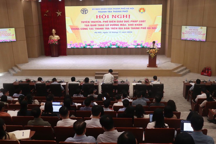 Tháo gỡ khó khăn, vướng mắc trong công tác thanh tra- Ảnh 1.