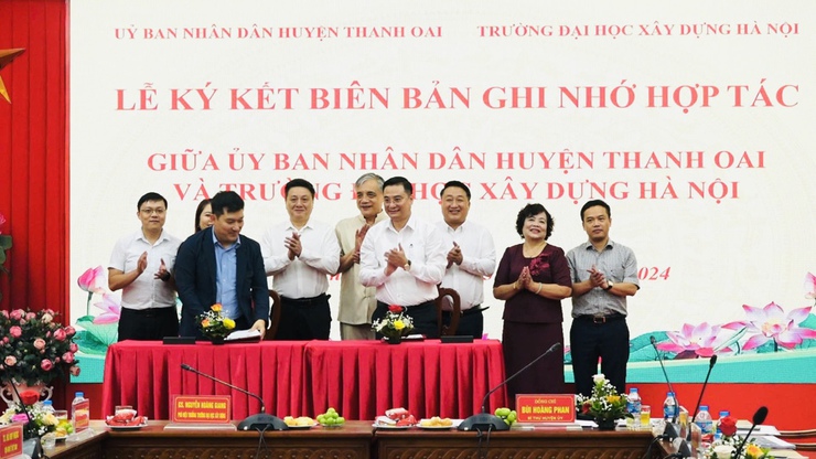 Huyện Thanh Oai định hướng phát triển trở thành “quận xanh, sinh thái”- Ảnh 4.