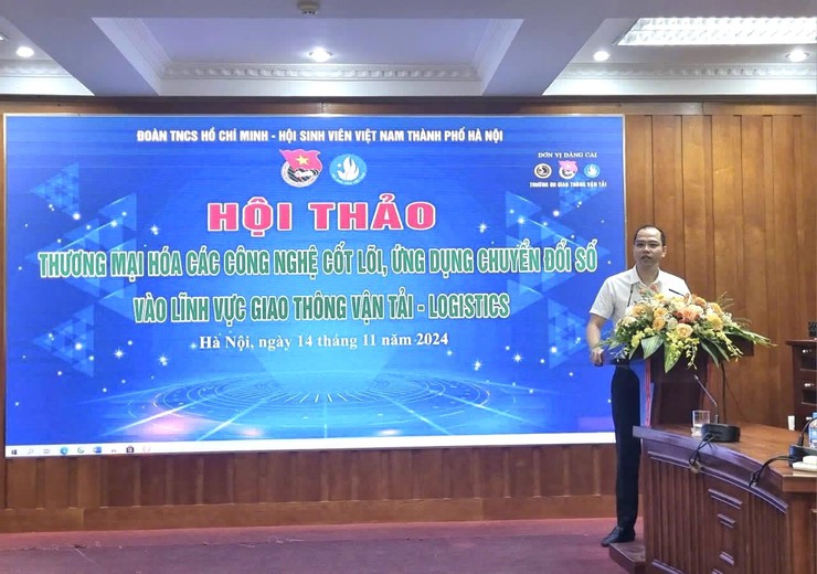 Hội thảo về Ứng dụng chuyển đổi số vào lĩnh vực giao thông vận tải - logistics- Ảnh 1.