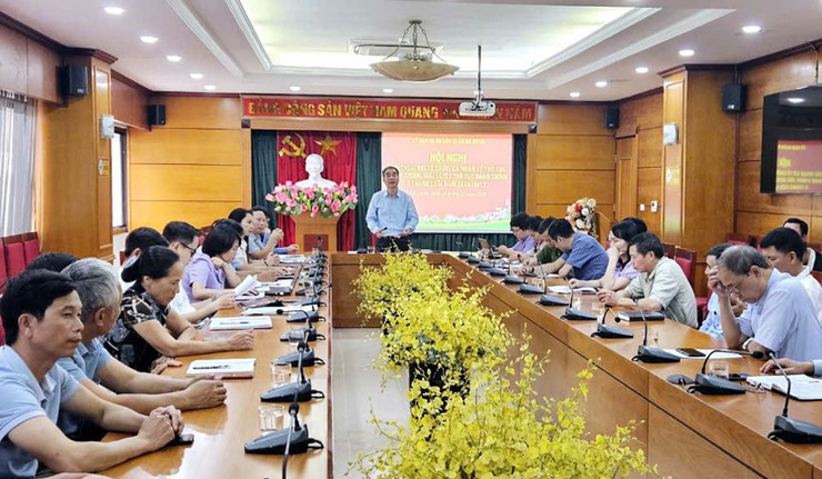 Quận Hà Đông: Đối thoại với cá nhân, tổ chức về thủ tục hành chính và giải quyết thủ tục hành chính- Ảnh 1.