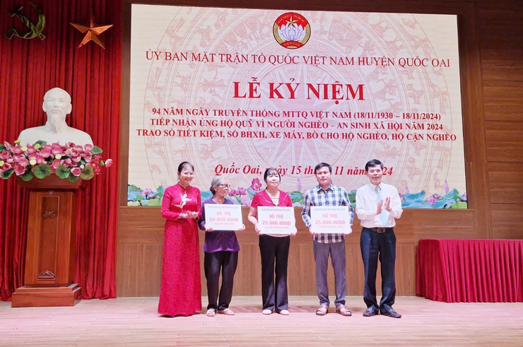 Huyện Quốc Oai: Không ngừng củng cố, mở rộng khối đại đoàn kết toàn dân tộc- Ảnh 3.