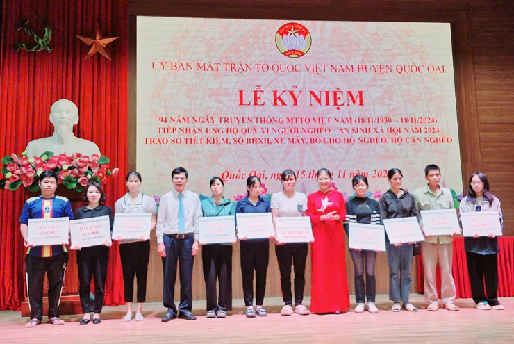 Huyện Quốc Oai: Không ngừng củng cố, mở rộng khối đại đoàn kết toàn dân tộc- Ảnh 2.
