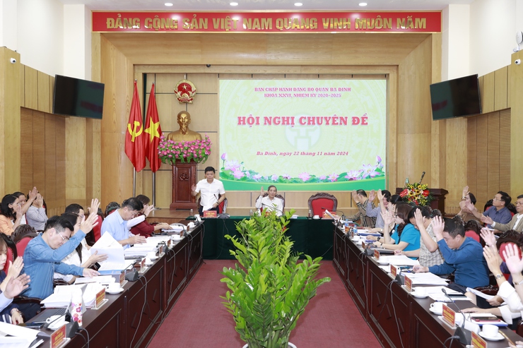 Quận Ba Đình: Phong trào “Toàn dân đoàn kết xây dựng đời sống văn hóa” được triển khai hiệu quả tại các phường- Ảnh 1.