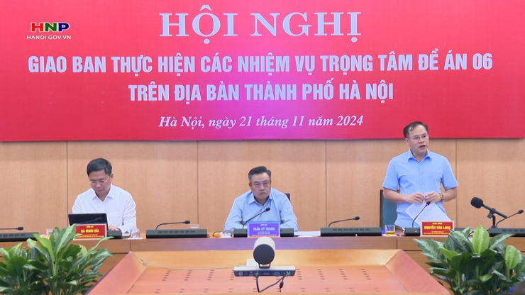 Hà Nội là địa phương đi đầu trong thực hiện Đề án 06/Chính phủ- Ảnh 1.
