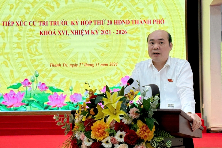 Cử tri Thanh Trì kiến nghị nâng giá đền bù hỗ trợ giải phóng mặt bằng- Ảnh 2.
