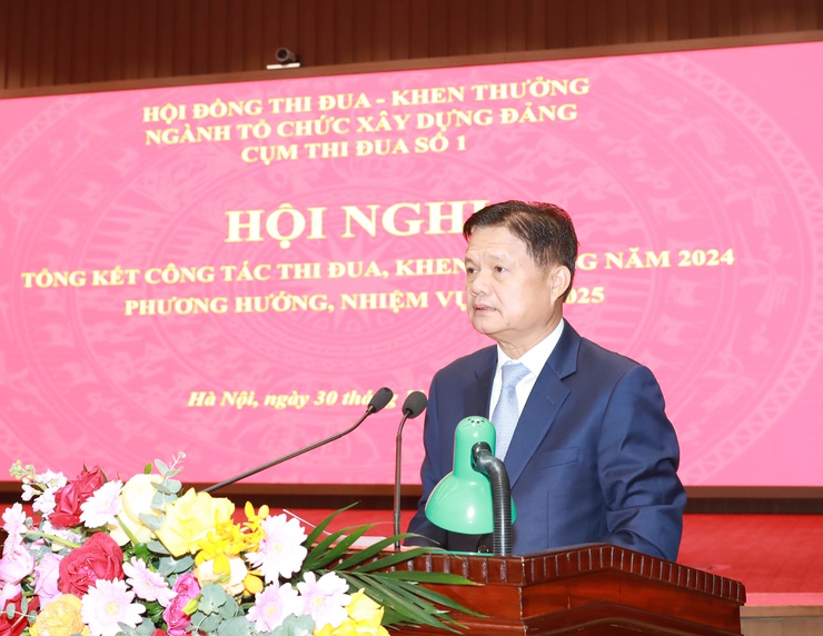 Cụm thi đua số 1, Ngành Tổ chức xây dựng Đảng: Đoàn kết, đổi mới, sáng tạo, linh hoạt hoàn thành tốt nhiệm vụ năm 2025- Ảnh 5.