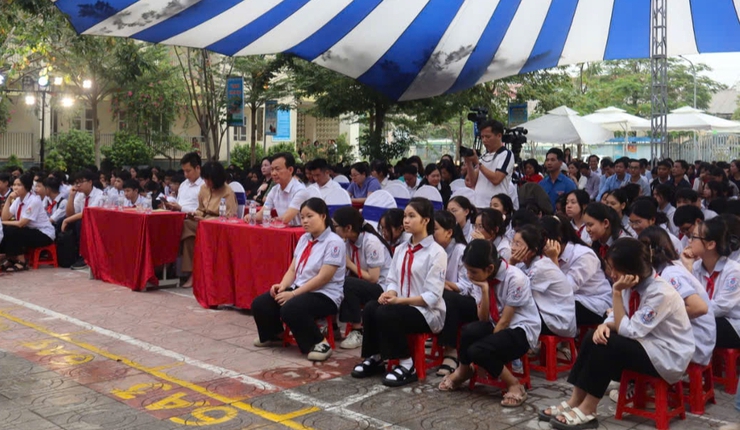 Ngành Giáo dục huyện Đan Phượng hưởng ứng Ngày Pháp luật Việt Nam- Ảnh 1.