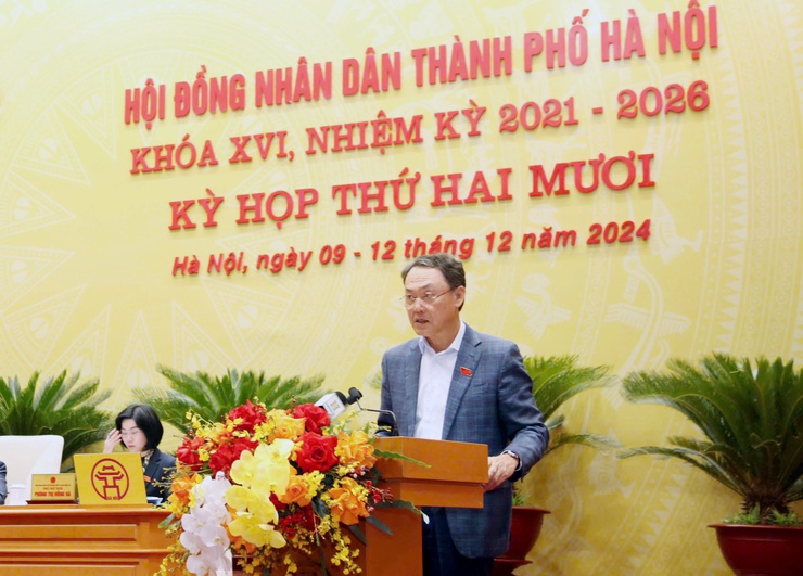 Thông qua Nghị quyết điều chỉnh kế hoạch đầu tư công trung hạn 5 năm 2021-2025 cấp Thành phố- Ảnh 1.