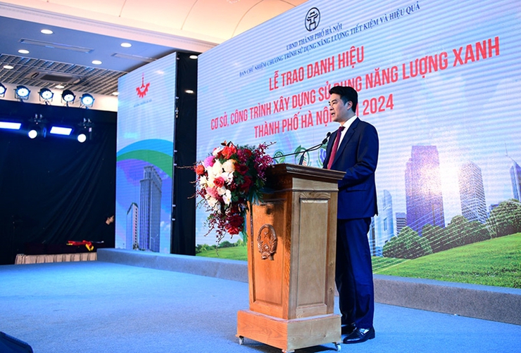 Hà Nội công nhận 83 cơ sở đạt danh hiệu “Sử dụng năng lượng xanh năm 2024”- Ảnh 2.