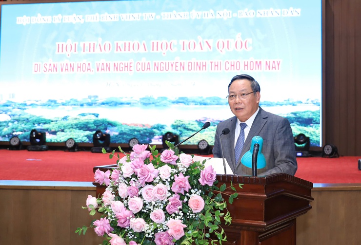 Khẳng định, tôn vinh những đóng góp quan trọng của Nguyễn Đình Thi đối với nền văn học, nghệ thuật- Ảnh 4.