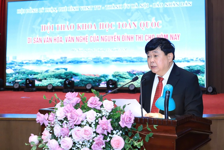 Khẳng định, tôn vinh những đóng góp quan trọng của Nguyễn Đình Thi đối với nền văn học, nghệ thuật- Ảnh 2.