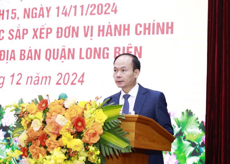 Quận Long Biên chính thức còn 13 phường sau sắp xếp đơn vị hành chính- Ảnh 3.