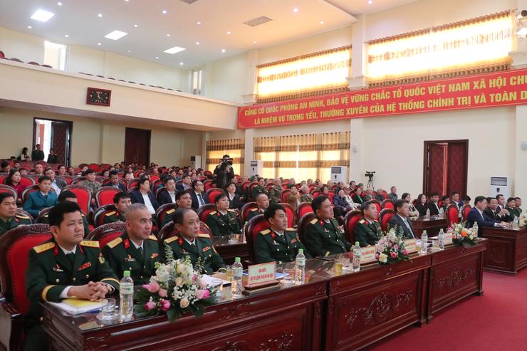 Thị trấn Xuân Mai tổ chức điểm Ngày hội Quốc phòng toàn dân năm 2024- Ảnh 1.
