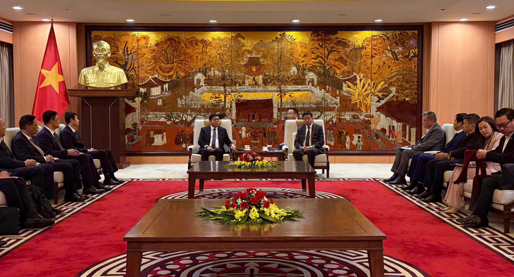 Hanoi Vice Mayor receives CRSC Chairman- Ảnh 2. Hanoi Vice Mayor receives CRSC Chairman- Ảnh 2.