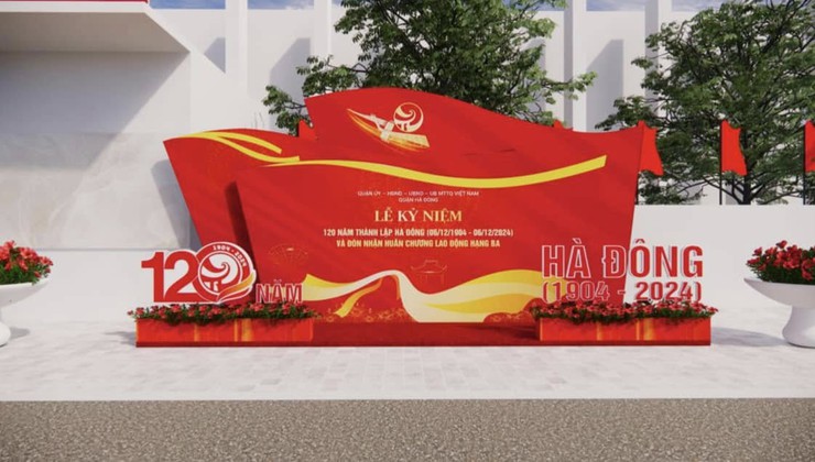 Chuỗi hoạt động kỷ niệm 120 năm thành lập Hà Đông (06/12/1904 - 06/12/2024)- Ảnh 1.