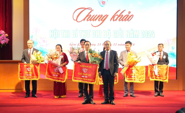Sôi nổi Hội thi "Bí thư chi bộ giỏi" huyện Gia Lâm năm 2024- Ảnh 6.