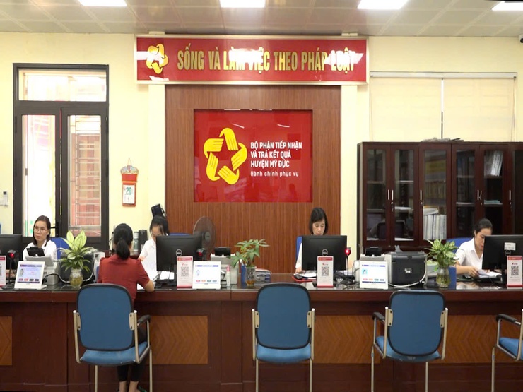 Mỹ Đức: Nhân rộng nhiều sáng kiến trong cải cách hành chính- Ảnh 1.