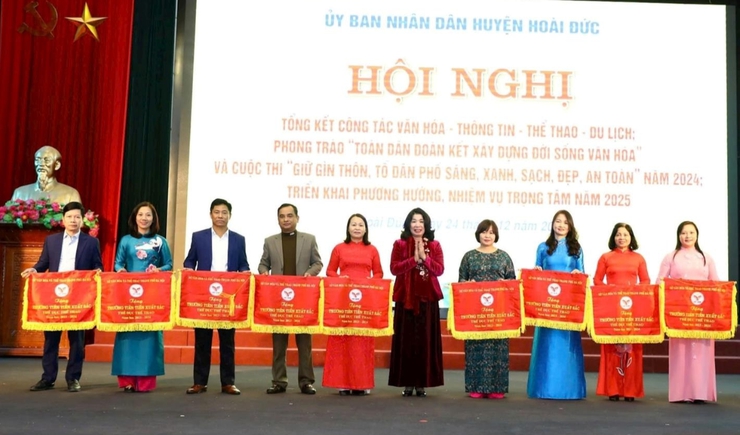 Hoài Đức tổng kết công tác văn hóa, thông tin, thể thao, du lịch- Ảnh 3.
