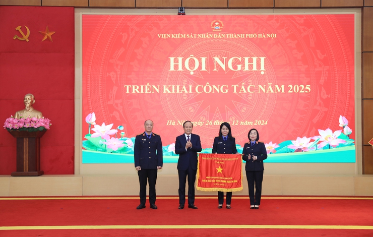 Viện Kiểm sát Nhân dân thành phố Hà Nội triển khai công tác năm 2025- Ảnh 3.