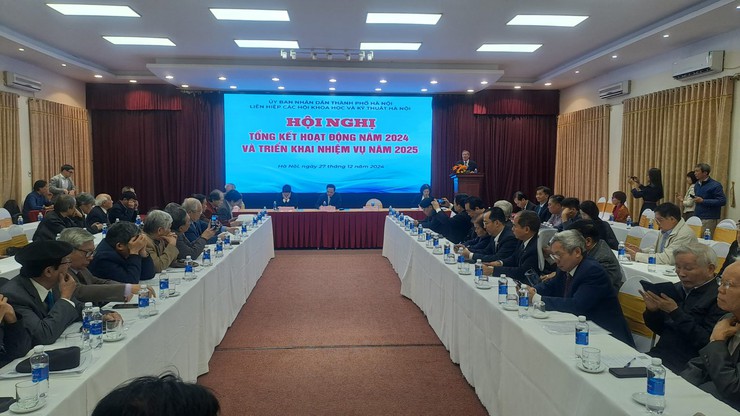 Liên hiệp các Hội Khoa học và Kỹ thuật Hà Nội triển khai nhiệm vụ năm 2025- Ảnh 2.